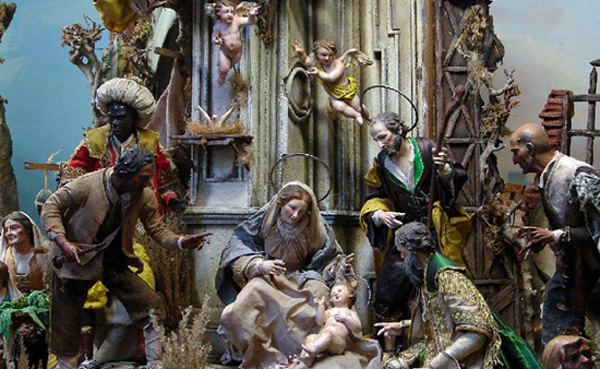 Italian Christmas crib